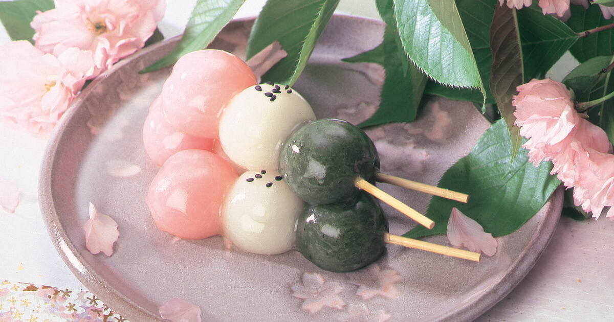 花見だんご - お菓子のセキト｜ 自然の素材を活かした身体に優しいお菓子